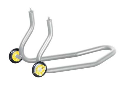 LIGHTECH RSS007 - height-adjustable stainless-steel front stand