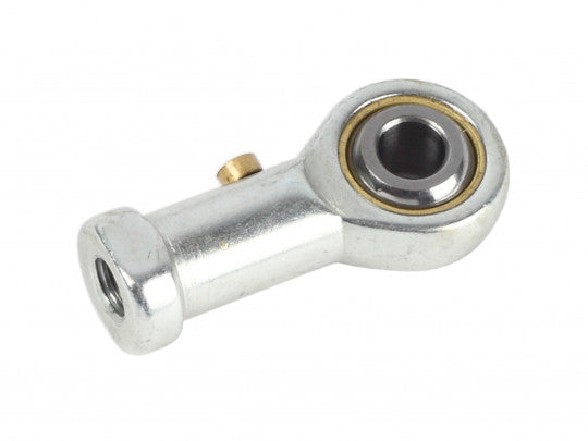 LighTech VAR1095 M6 female right-hand-thread rearset rod end, product photograph.