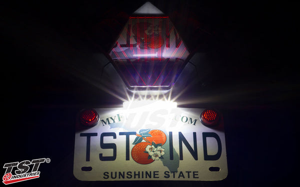 TST LED Low-Profile Universal Fit License Plate Light