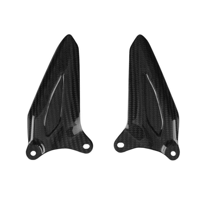 LighTech CART1201 carbon heel guard kit - left and right.