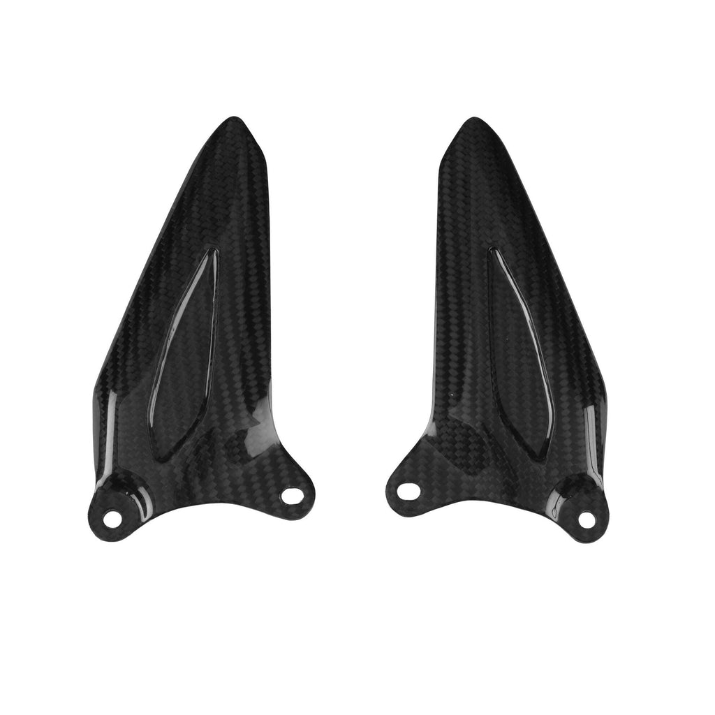 LighTech CART1201 carbon heel guard kit - left and right.