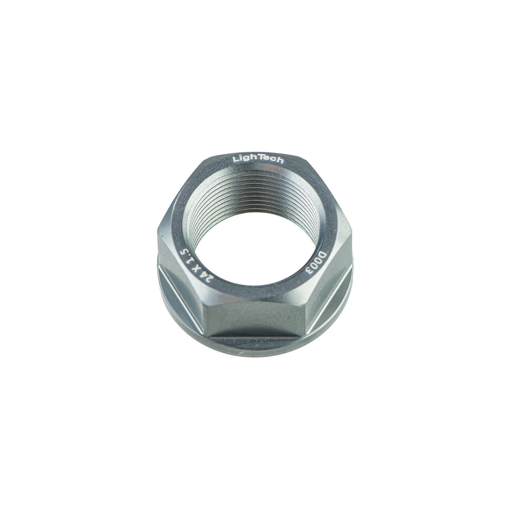 LighTech D003GRI m24 x 1.5 ergal nut - grey.