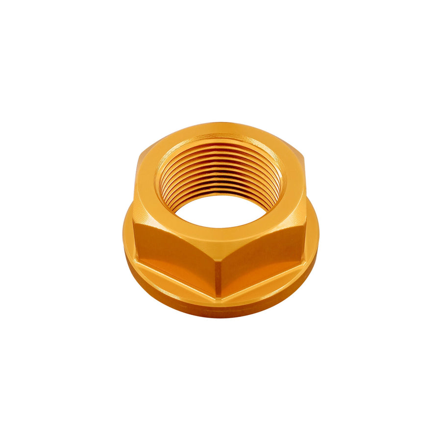 LighTech D003ORO m24 x 1.5 ergal nut - gold.