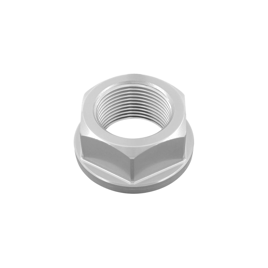 LighTech D003SIL m24 x 1.5 ergal nut - silver.