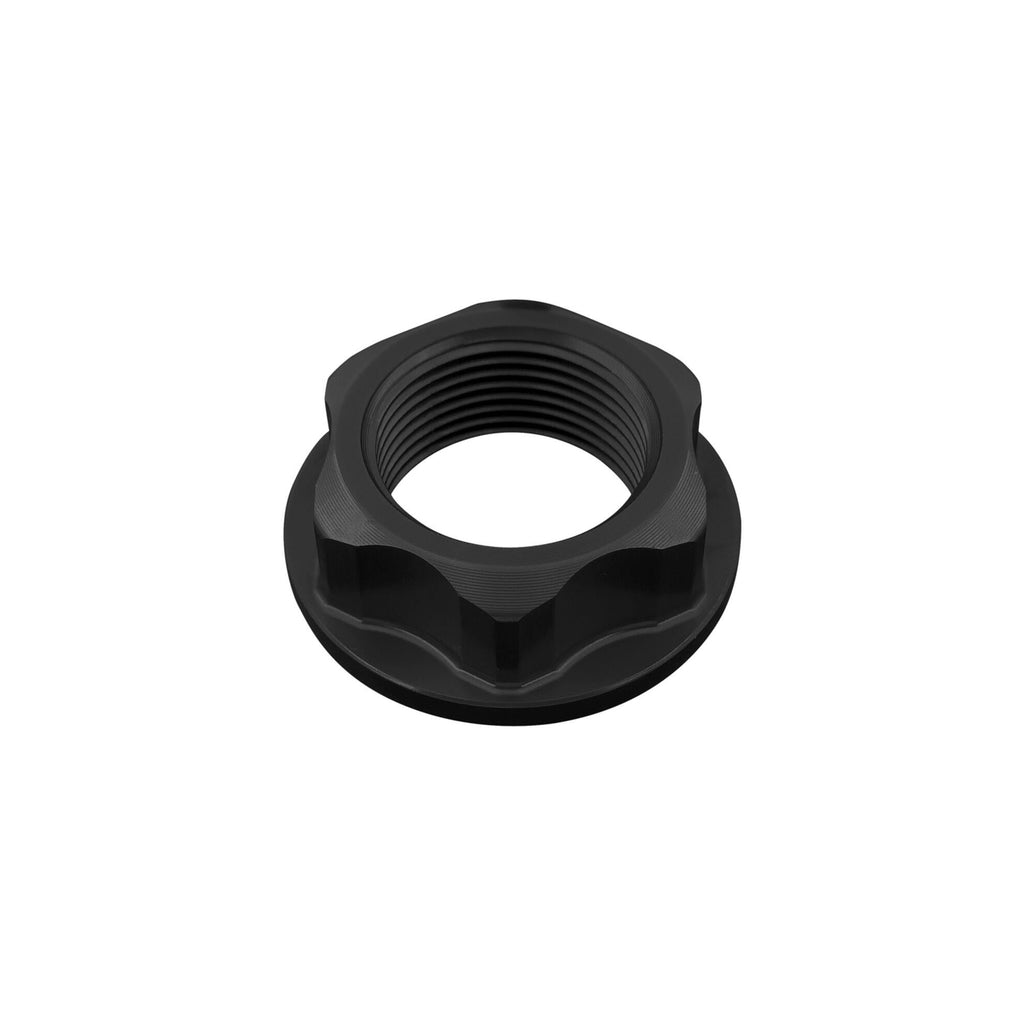 LighTech D013NER M24 x 1.5 Ergal nut - black.