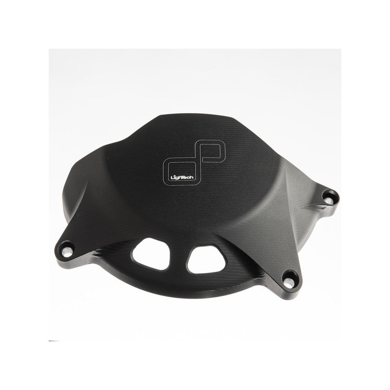 LighTech ECPTR006NER right clutch cover protector, black; one protector.