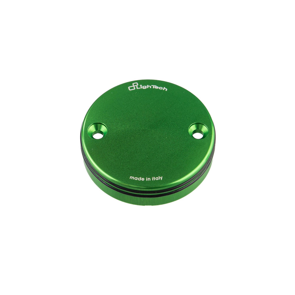 LighTech FBC33VER brake and clutch reservoir cover - green.