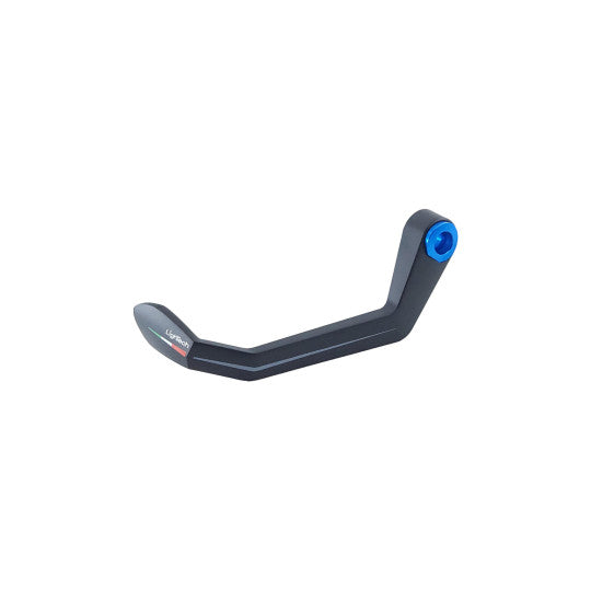 LighTech ISS201LTCOB GC-Tech left clutch lever guard, cobalt blue; mounting adapter is separate.