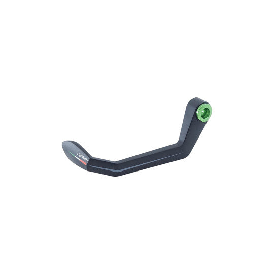 LighTech ISS201LTVER GC-Tech left clutch lever guard, green; mounting adapter is separate.
