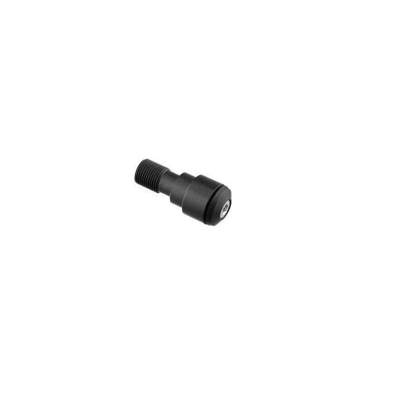 LighTech KPS033 black bar-end mirror adapter for Yamaha TMAX 560 2022-2026; kit for one mirror, mirror sold separately.