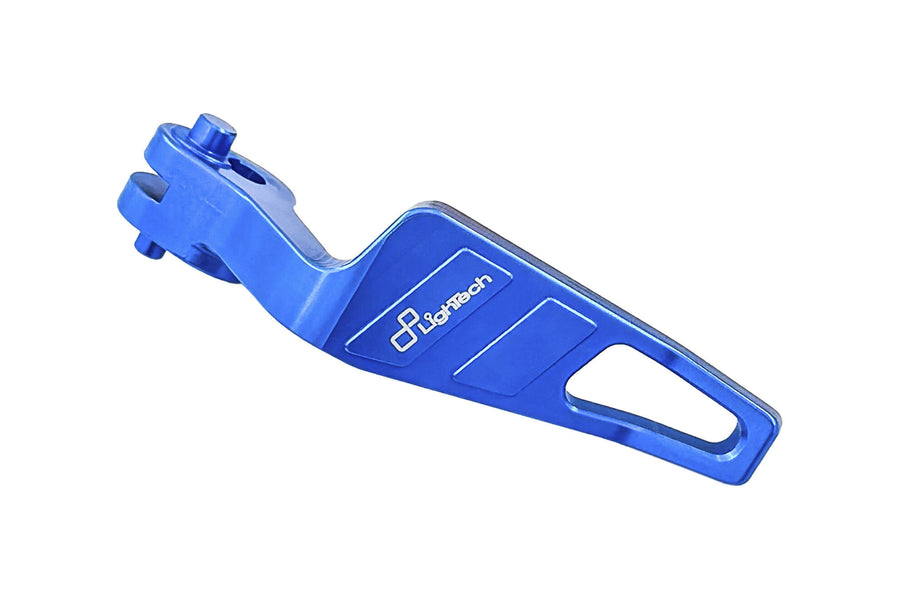 LighTech LEVT100COB Parking Brake Lever - Cobalt Blue for Yamaha TMAX 560 2020-2026.