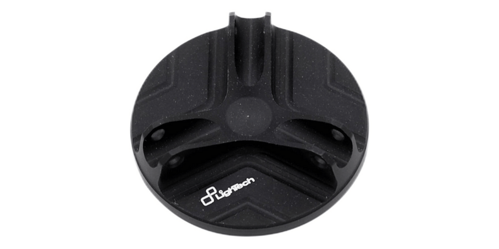 LighTech OIL111NER m20 x 2.5 ergal oil filler cap - black.
