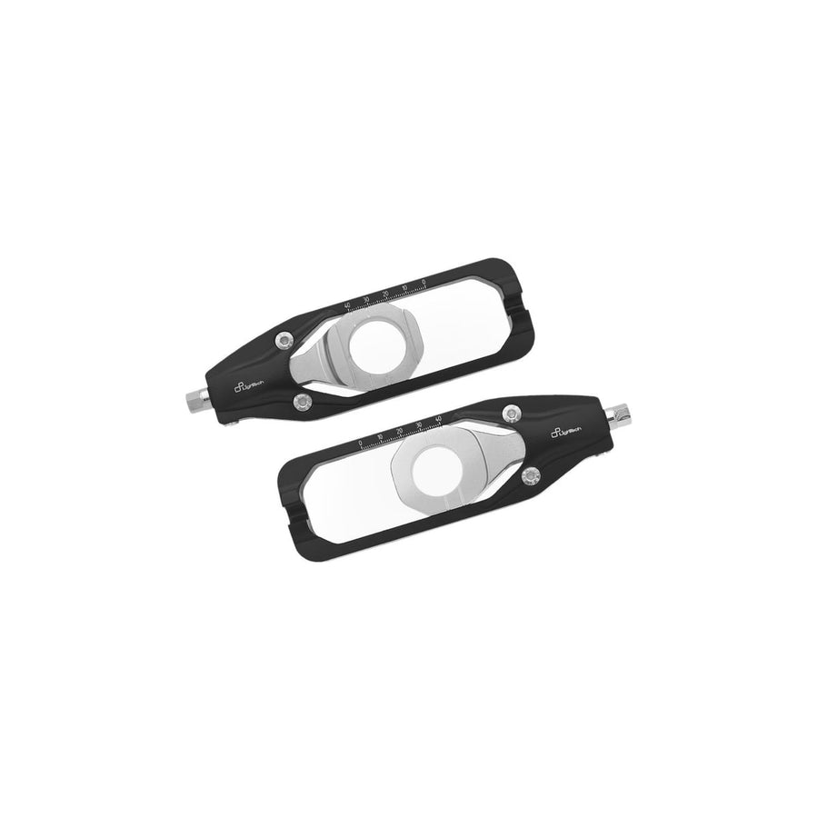 LighTech TESU008NER black chain adjusters, left and right pair.