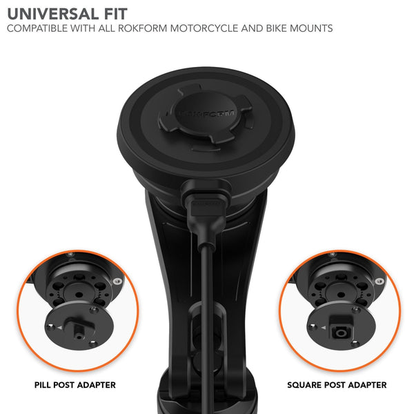ROKFORM Motorcycle Mount Charging Head