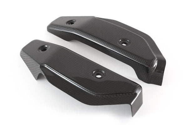 MOTOCORSE Radiator Cover - Set Trama del carbonio e finitura superficiale - 200P – Plain