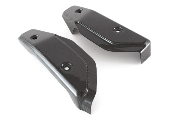 MOTOCORSE Radiator Cover - Set Trama del carbonio e finitura superficiale - 200P – Plain