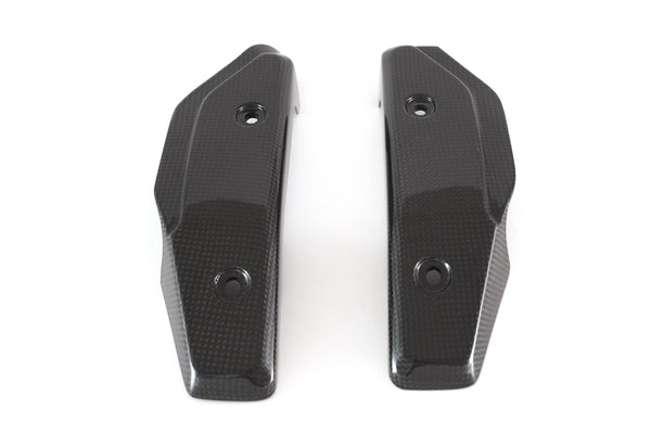 MOTOCORSE Radiator Cover - Set Trama del carbonio e finitura superficiale - 200P – Plain