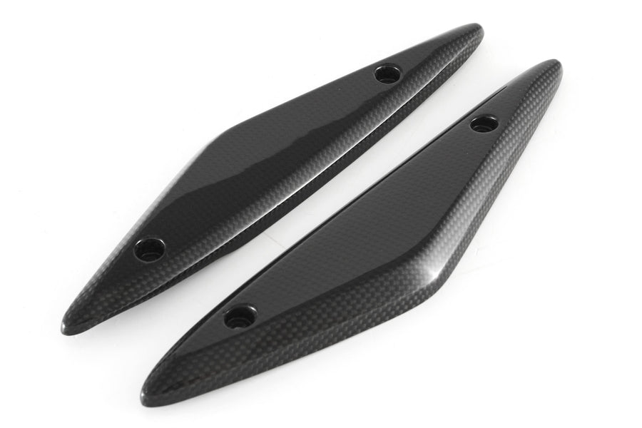MOTOCORSE Side Panels - Set Trama del carbonio e finitura superficiale - 200P – Plain
