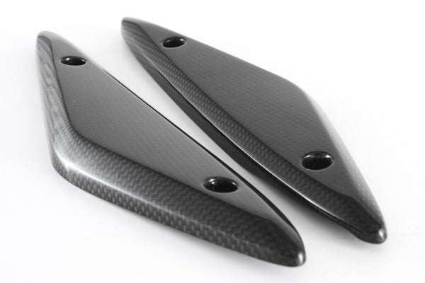 MOTOCORSE Side Panels - Set Trama del carbonio e finitura superficiale - 200P – Plain