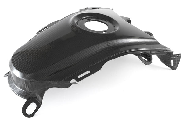 MOTOCORSE Tank Cover Trama del carbonio e finitura superficiale - 2