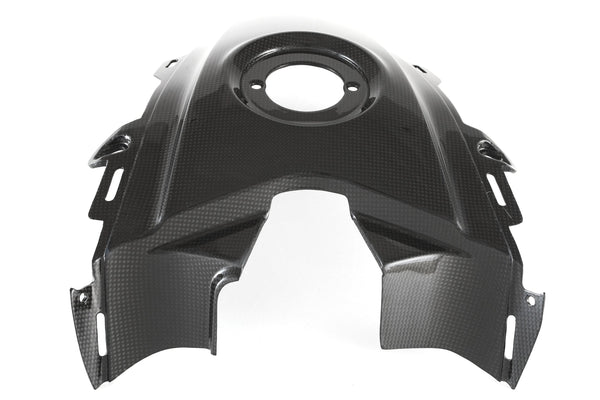 MOTOCORSE Tank Cover Trama del carbonio e finitura superficiale - 2