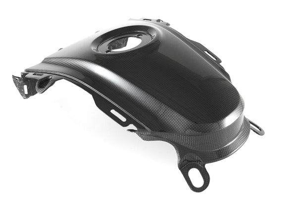 MOTOCORSE Tank Cover Trama del carbonio e finitura superficiale - 2