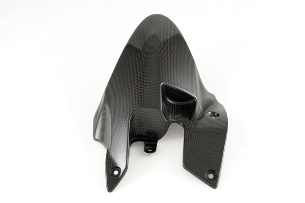 MOTOCORSE Rear mudguard short Trama del carbonio e finitura superficiale - 2