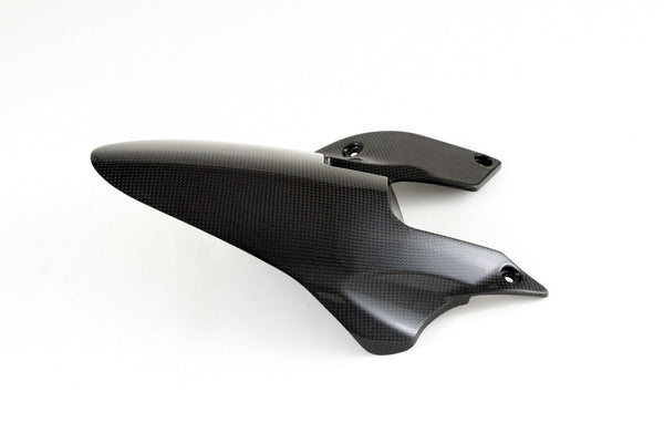 MOTOCORSE Rear mudguard short Trama del carbonio e finitura superficiale - 2