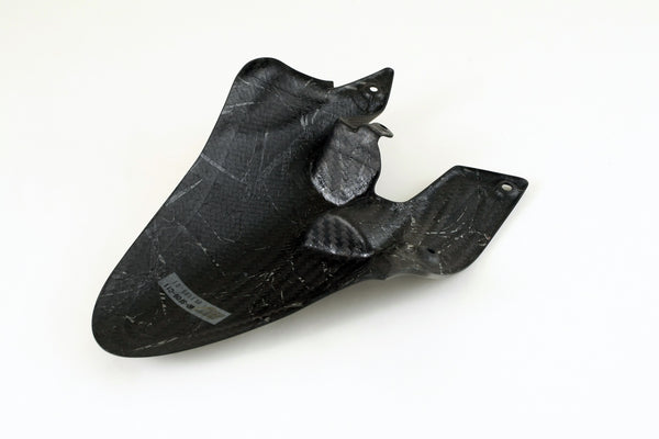 MOTOCORSE Rear mudguard short Trama del carbonio e finitura superficiale - 2