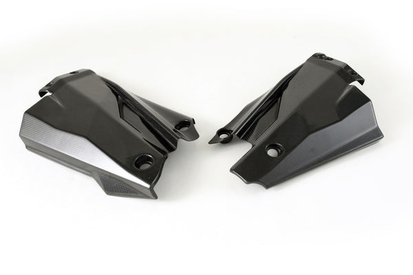 MOTOCORSE Belly covers strada - set Trama del carbonio e finitura superficiale - 2