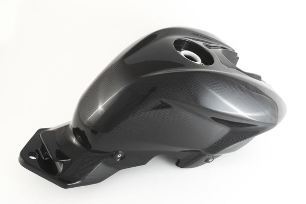 MOTOCORSE Fuel tank Trama del carbonio e finitura superficiale - 200P – Plain