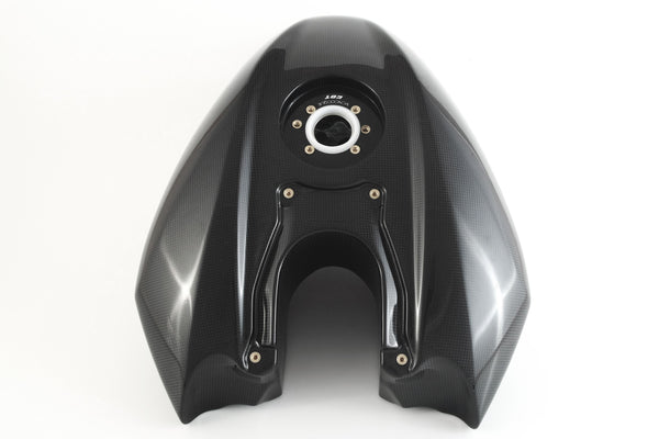 MOTOCORSE Fuel tank Trama del carbonio e finitura superficiale - 200P – Plain