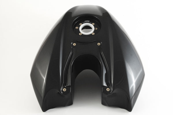 MOTOCORSE Fuel tank Trama del carbonio e finitura superficiale - 200P – Plain