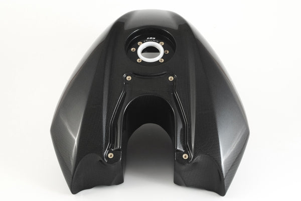 MOTOCORSE Fuel tank Trama del carbonio e finitura superficiale - 200P – Plain