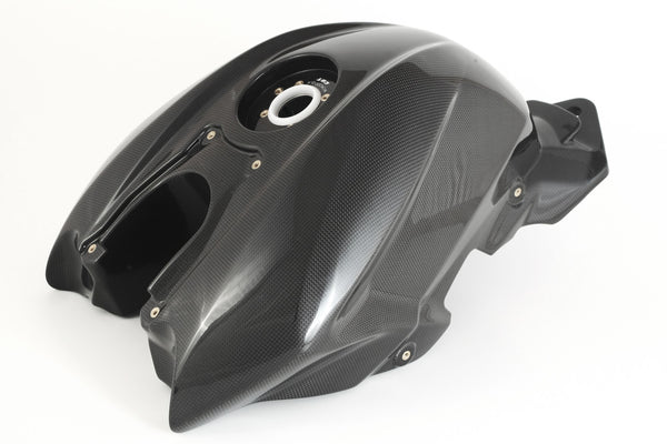MOTOCORSE Fuel tank Trama del carbonio e finitura superficiale - 200P – Plain