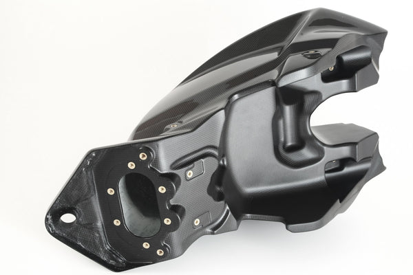 MOTOCORSE Fuel tank Trama del carbonio e finitura superficiale - 200P – Plain
