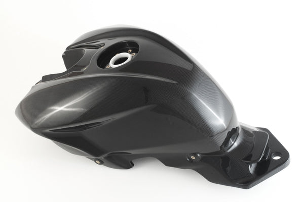 MOTOCORSE Fuel tank Trama del carbonio e finitura superficiale - 200P – Plain