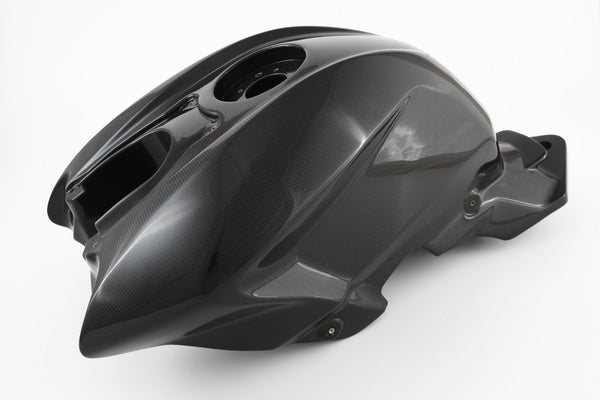 MOTOCORSE Fuel tank Trama del carbonio e finitura superficiale - 200P – Plain