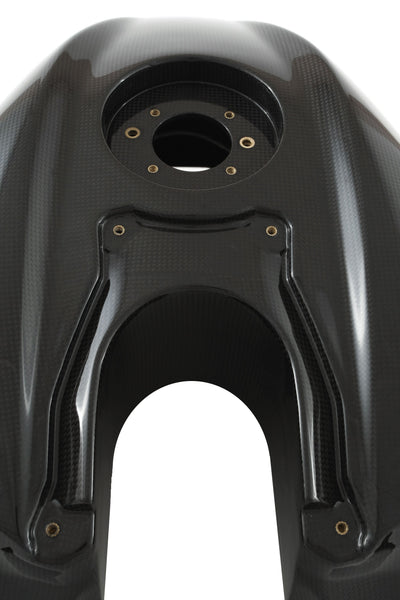 MOTOCORSE Fuel tank Trama del carbonio e finitura superficiale - 200P – Plain