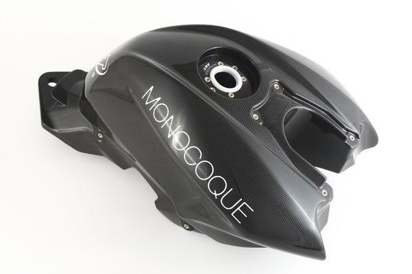 MOTOCORSE Fuel tank Trama del carbonio e finitura superficiale - 200P – Plain