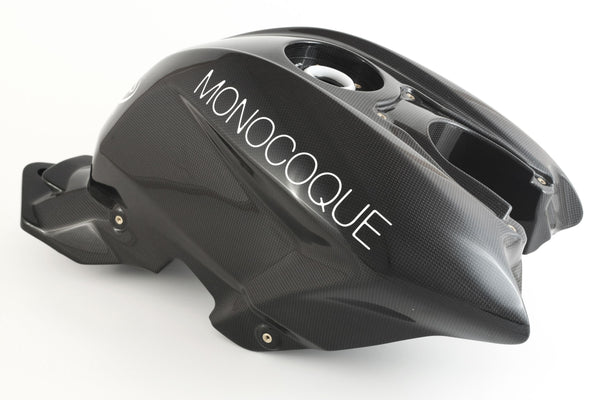 MOTOCORSE Fuel tank Trama del carbonio e finitura superficiale - 200P – Plain