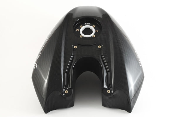 MOTOCORSE Fuel tank Trama del carbonio e finitura superficiale - 200P – Plain