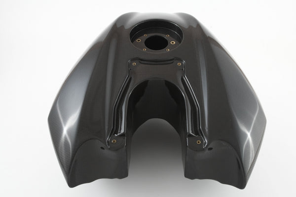 MOTOCORSE Fuel tank Trama del carbonio e finitura superficiale - 200P – Plain