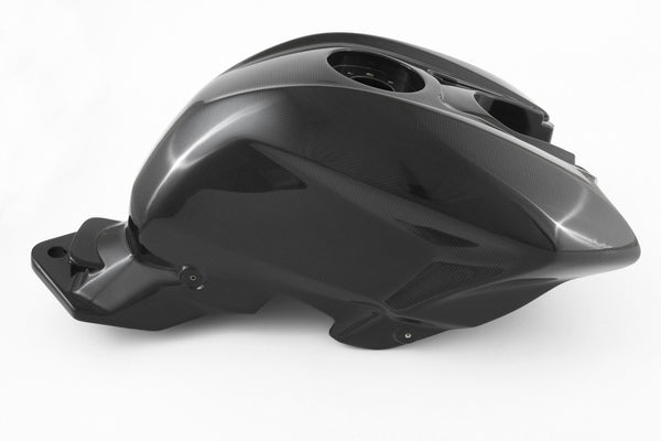 MOTOCORSE Fuel tank Trama del carbonio e finitura superficiale - 200P – Plain