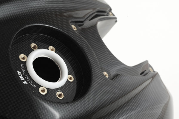 MOTOCORSE Fuel tank Trama del carbonio e finitura superficiale - 200P – Plain