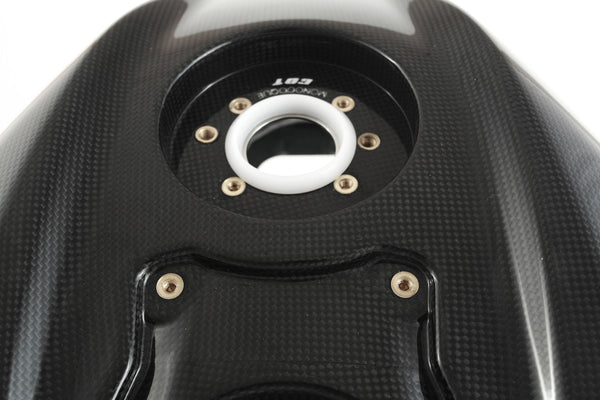MOTOCORSE Fuel tank Trama del carbonio e finitura superficiale - 200P – Plain