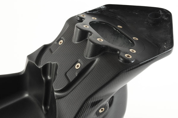 MOTOCORSE Fuel tank Trama del carbonio e finitura superficiale - 200P – Plain