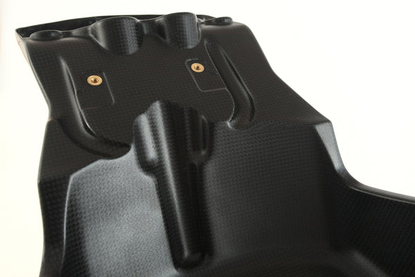 MOTOCORSE Fuel tank Trama del carbonio e finitura superficiale - 200P – Plain