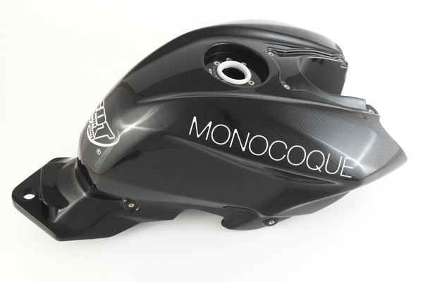 MOTOCORSE Fuel tank Trama del carbonio e finitura superficiale - 200P – Plain