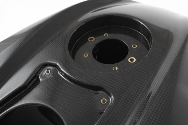 MOTOCORSE Fuel tank Trama del carbonio e finitura superficiale - 200P – Plain